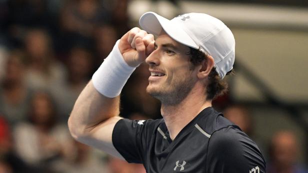 Andy Murray war in der Stadthalle nicht zu schlagen.