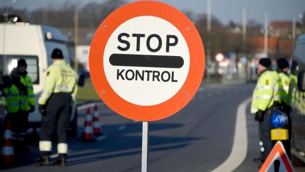 Grenzkontrollen: Symbol für die strikte Flüchtlingspolitik in Dänemark.