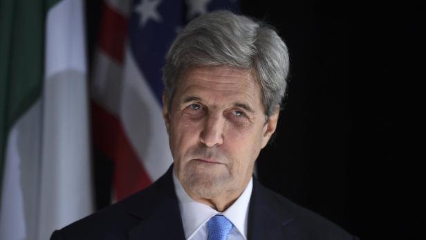 John Kerry war am Sonntag in Irland zu Gast