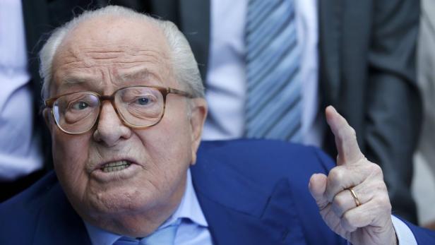 FN-Gründer Jean-Marie Le Pen sorgt wieder für Aufregung.
