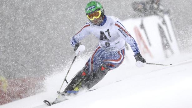 Der Russe Choroschilow überrascht die Slalom-Stars
