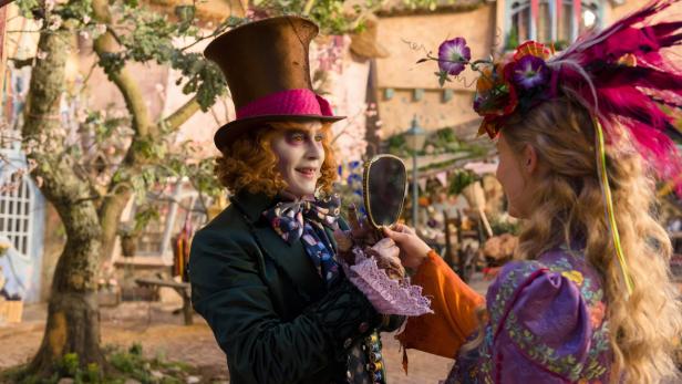 Der Idealtyp des Spinners: Johnny Depp gibt im „Alice“- Sequel wieder den verrückten Hutmacher