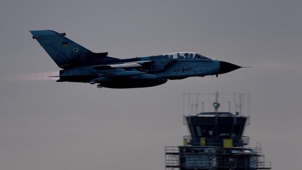 Ein Tornado der deutschen Luftwaffe
