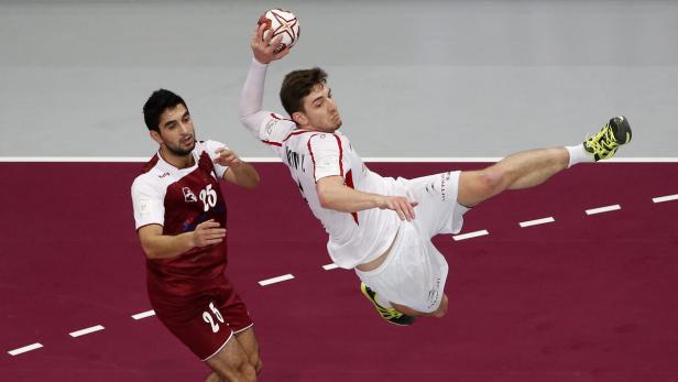 Maximilian Hermann (re.) ist neuer Kapitän der Nationalmannschaft.