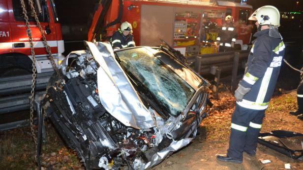 Familie überstand Horrorunfall unverletzt