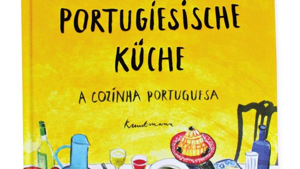 Das Cover des Buches „Die Portugiesische Küche“ von Alexandra Klobouk und Rita Cortes Valente de Oliveira.