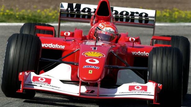 Einsam an der Spitze: Michael Schumacher (GER) gewann 91 Formel-1-Rennen.