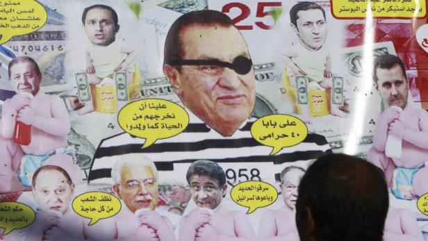 Mubarak-Prozess läuft mühsam weiter