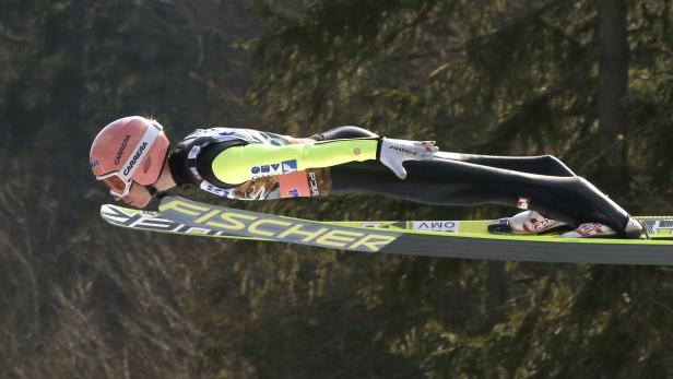 Stefan Kraft gelang der weiteste Satz im ersten und letzten Durchgang in Planica.