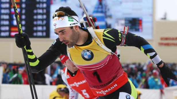 Fourcade schrieb am Samstag Biathlon-Geschichte.