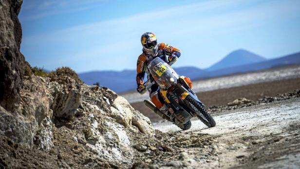 Matthias Walkner greift erneut bei der Dakar an.