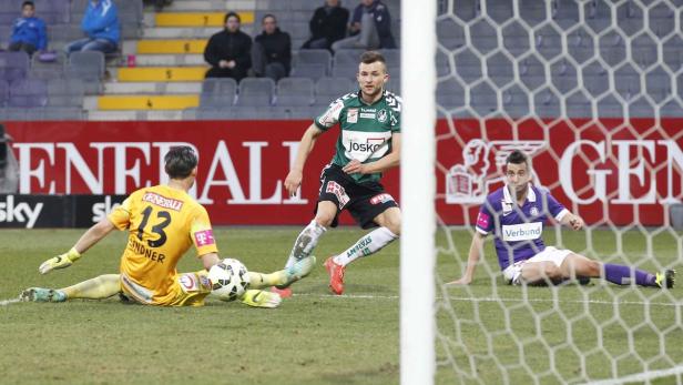 Entscheidung: Denis Thomalla erzielte das 1:0 für Ried