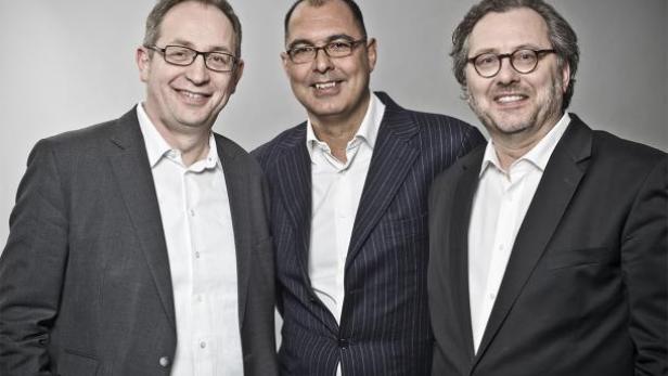 Bernd Rettberg, Ayad Al-Ani und Lutz Meyer, die Gründer von Tebble. (c: tebble)