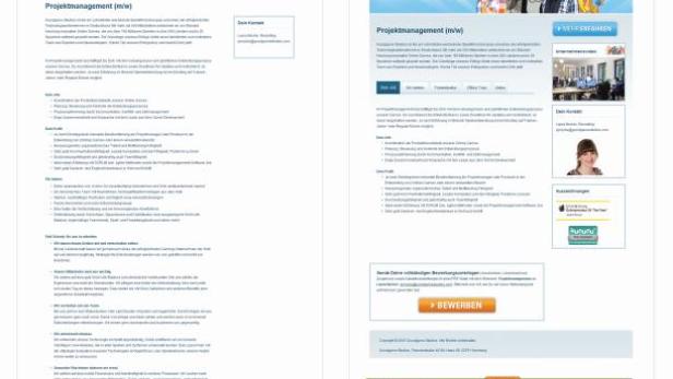 Eine Stellenanzeige für Projektmanagement (m/w) bei Goodgame Studios.