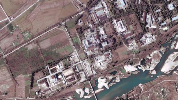 Satellitenbild der Reaktoranlage Yongbyon