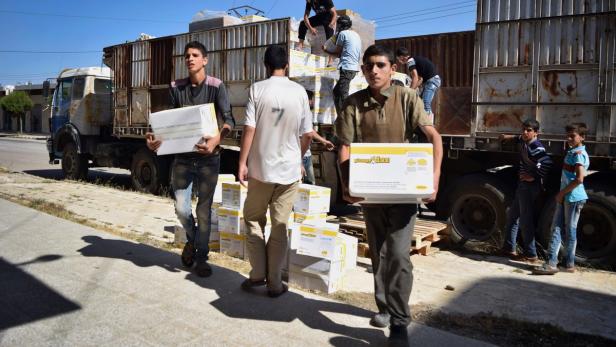 SYRIA-CONFLICT-AID UNO warnt: Vielen Syrern droht der Hungertod