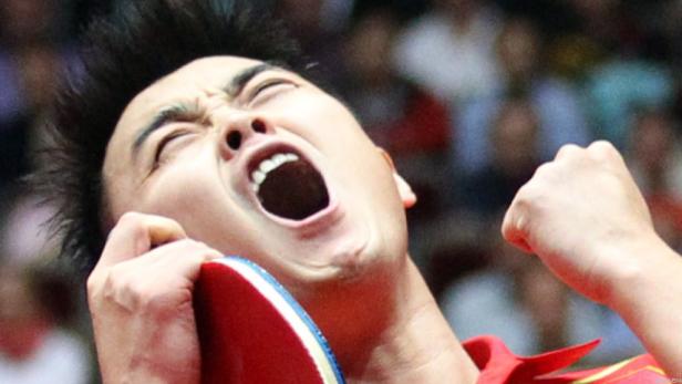 Herren-Gold bei Tischtennis-WM an China