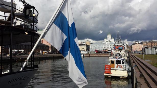 Die finnische Hauptstadt Helsinki.
