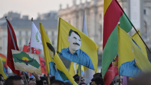 Kurden-Demonstration in Wien (Archivbild)