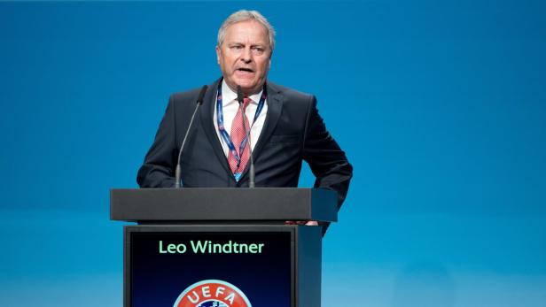 Leo Windtner sprach sich beim UEFA-Kongress gegen eine Reduzierung der WM-Startplätze für Europa aus.