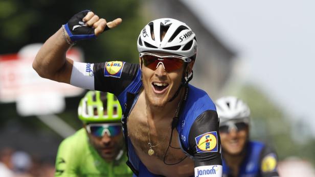 CYCLING-GIRO-ITA Matteo Trentin siegte.