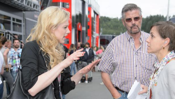 Larissa Marolt trifft in Spielberg auf Ex-Manager Günther Klum.