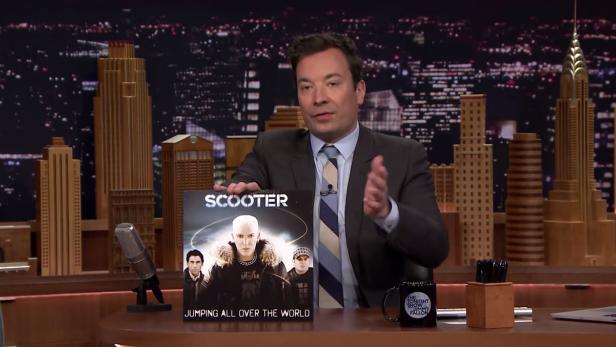 Seine Kolumne &quot;Do Not Play&quot; widmete Jimmy Fallon auch Scooter