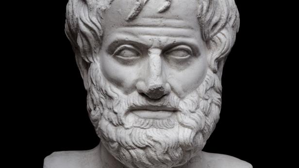 Aristoteles-Skulptur