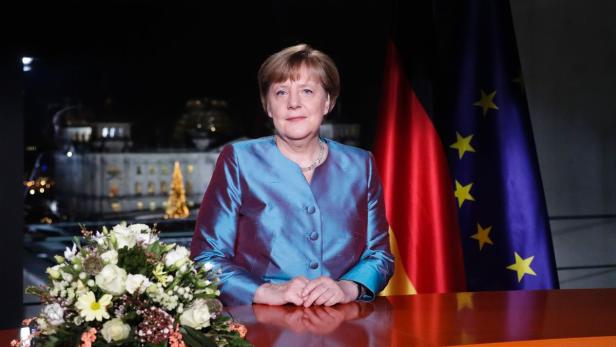 Merkel ruft in Neujahrsansprache zu Zuversicht für 2017 auf