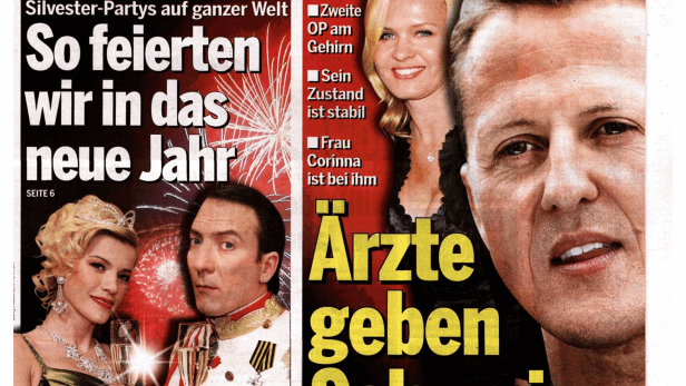 Schlagzeile vom 01.01.2014Ärzte geben Schumi HoffnungÖsterreich