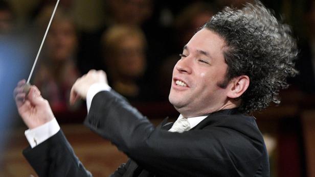 Gustavo Dudamel und die Wiener Philharmoniker.