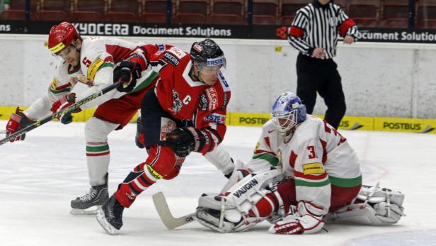 Eishockey: Österreich besiegt Weißrussland