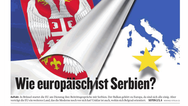 Schlagzeile vom 20.01.2014Wie europäisch ist Serbien?Kleine Zeitung Kärnten