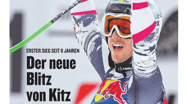 Schlagzeile vom 26.01.2014Der neue Blitz von KitzKleine Zeitung Kärnten