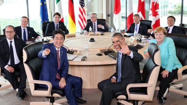 Die G-7-Staatschef tagten dieses Jahr in Japan.