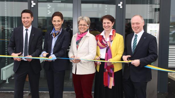 Nach einjähriger Bauzeit wurde das neue ecocenter im Wirtschaftspark Wolkersdorf eröffnet