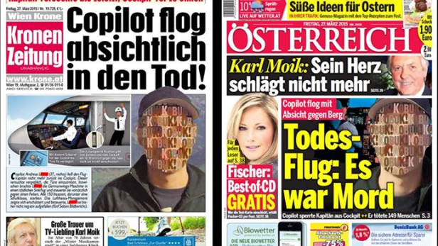 "Co-Pilot": Foto auf Titelseiten zeigt falschen Mann
