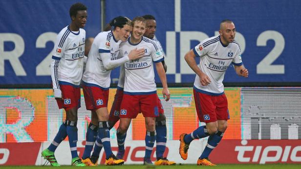 Der HSV feierte den ersten Sieg nach sechs Spielen.