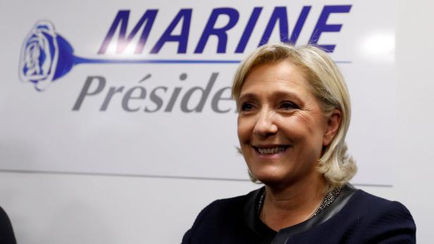 Front National-Vorsitzende Marine Le Pen.