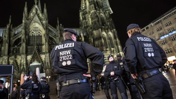 Deutsche Polizei in Köln