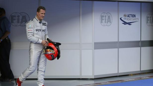 Schumacher Trainingsschnellster