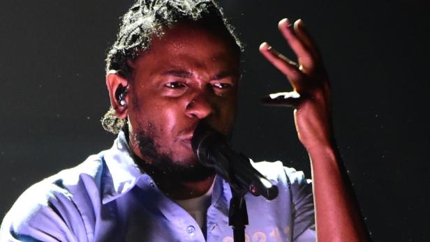 Kendrick Lamar bei den Grammys.