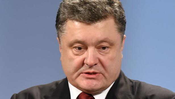 Poroschenkos Regierung strebt eine Annäherung der Ukraine an die EU mit der Perspektive auf einen Beitritt an.