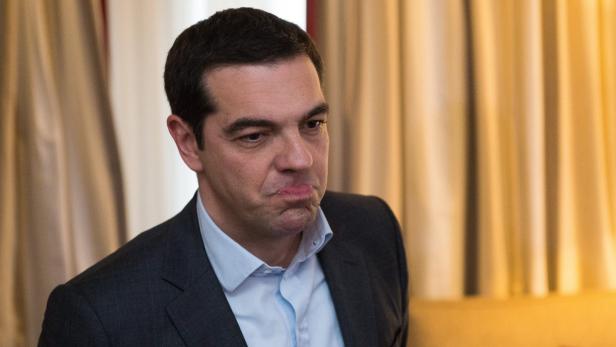 In Bedrängnis: Tsipras