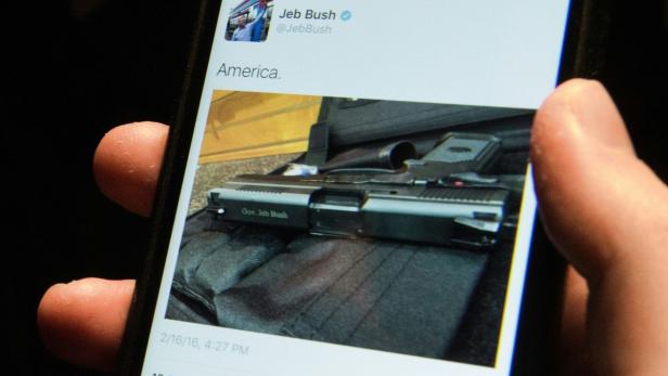 Jeb Bushs Tweet erregt die Gemüter.