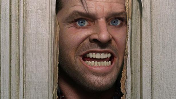 jack.jpg Jack Nicholson als Jack Torrance in einer Szene aus dem Film „The Shining“.