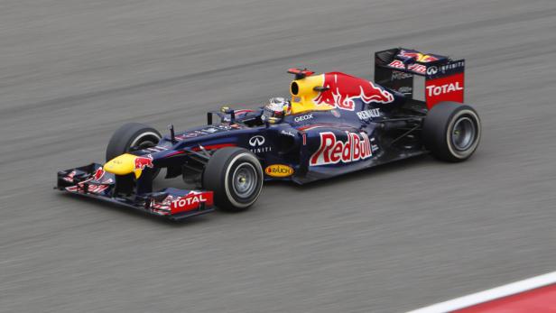 Nicht schnell genug: Im Qualifying in China belegte Vettel nur Platz 11.