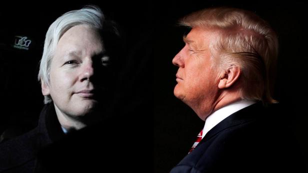 Trump und Assange: Ein kurioses Paar