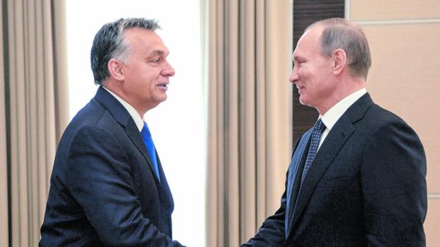 Männerfreundschaft: Orbán und Putin betonen Gemeinsames
