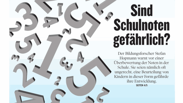 Schlagzeile vom 29.06.2014Sind Schulnoten gefährlich?Kleine Zeitung Kärnten